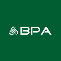 A green background with the word bpa in white.