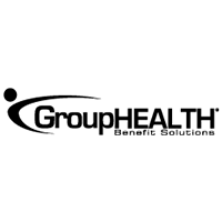A group health logo is shown.