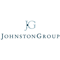 A logo of johnston group